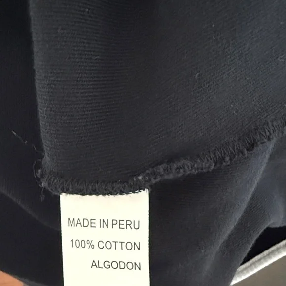 Clover by Bobby Jones Trump National Bedminster Half-Zip Pullover Large Black - Picture 4 of 4